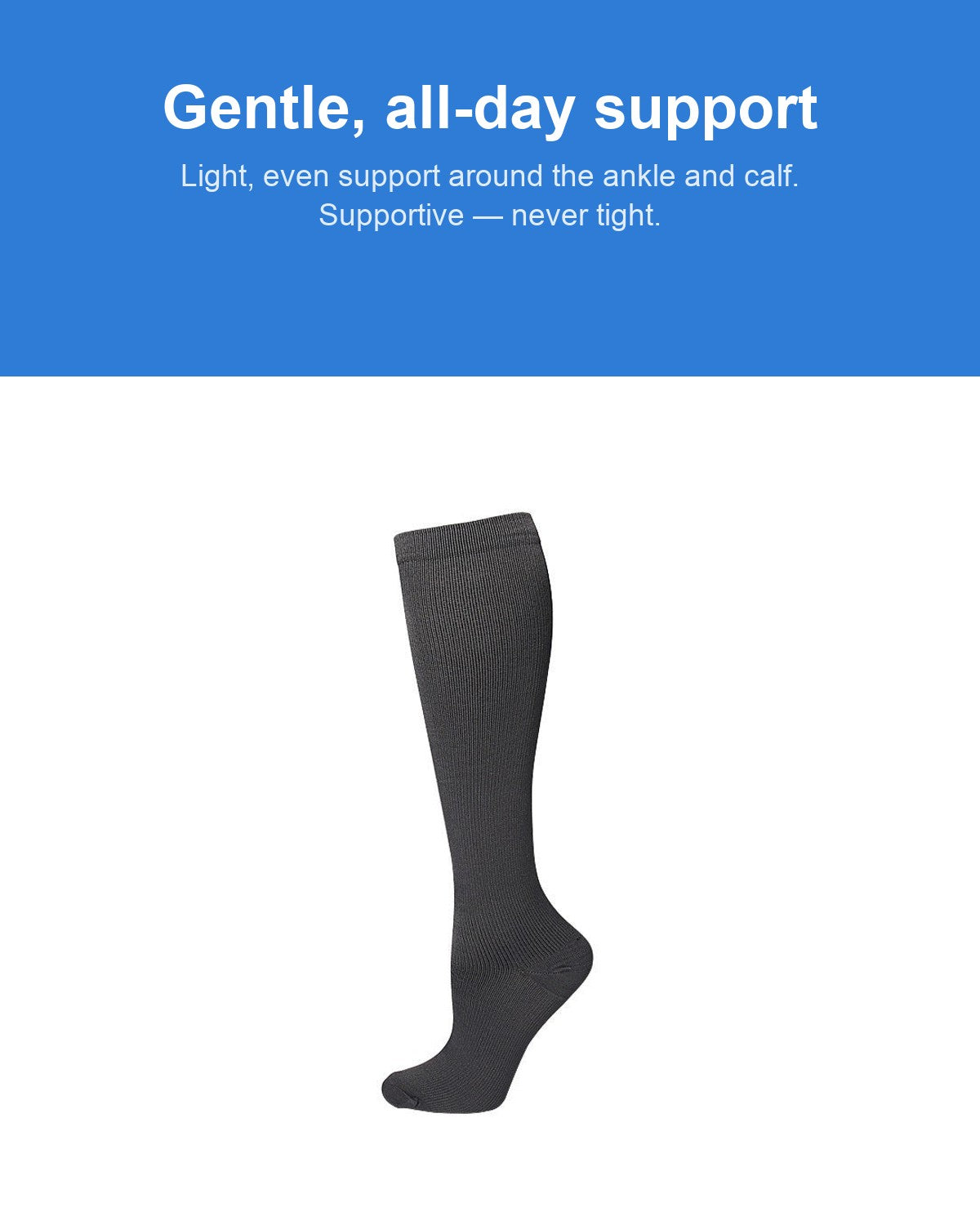OrthoShift Compression Socks — support