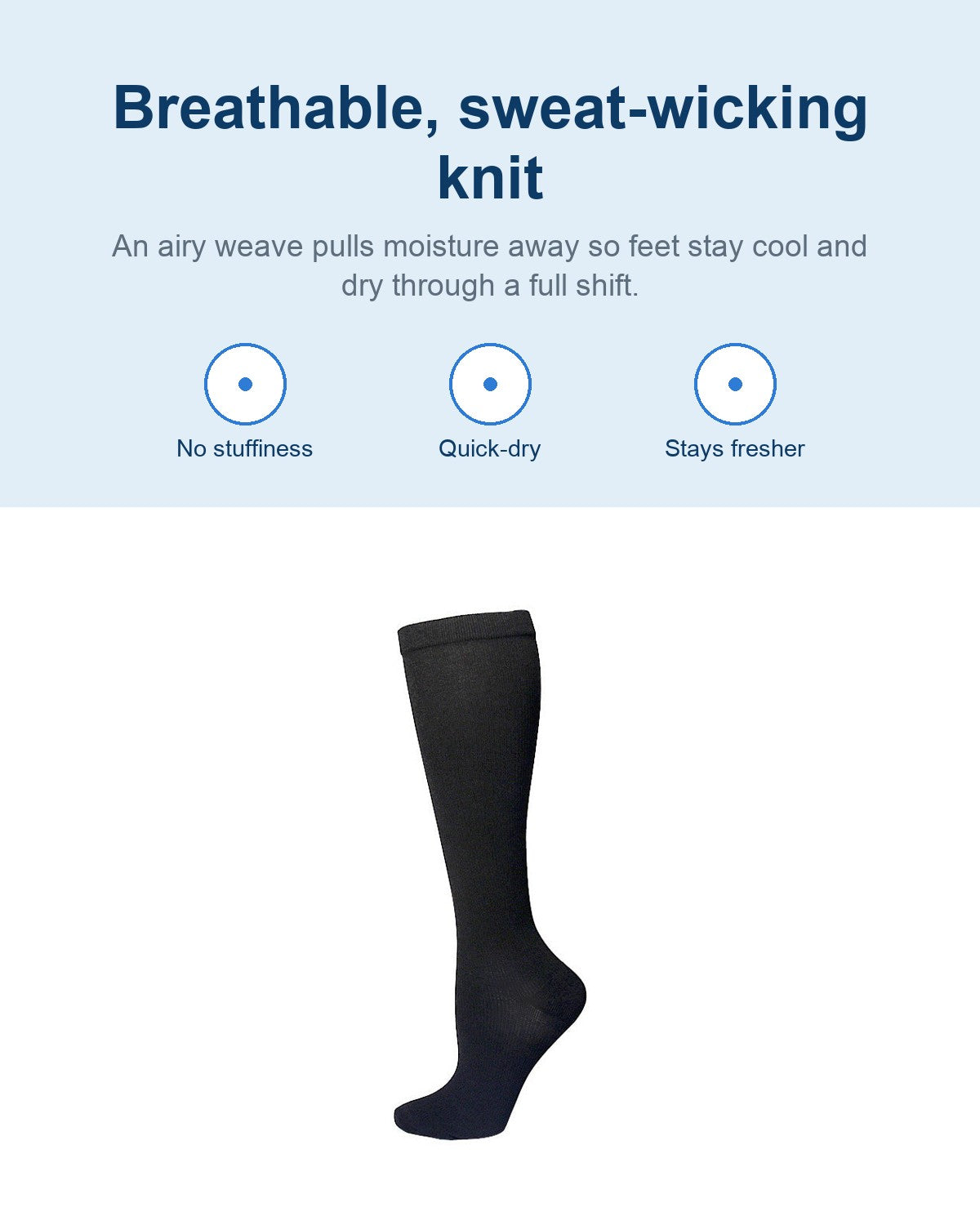 OrthoShift Compression Socks — breathable