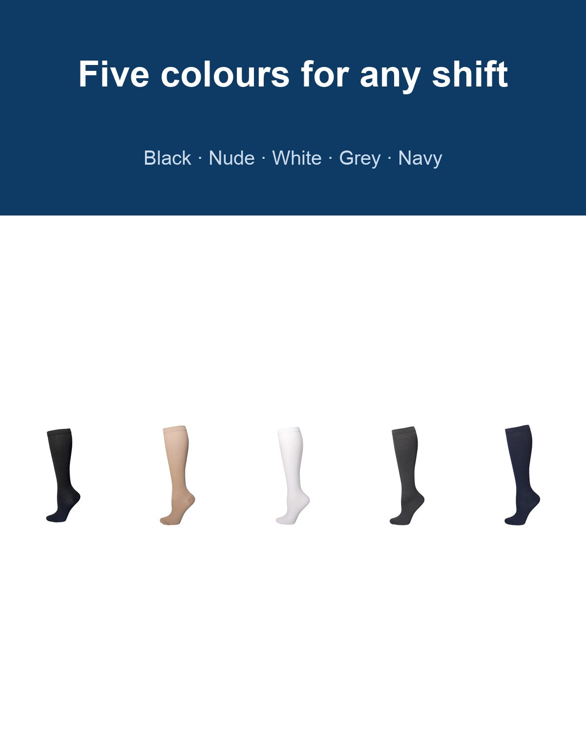 OrthoShift Compression Socks — colours