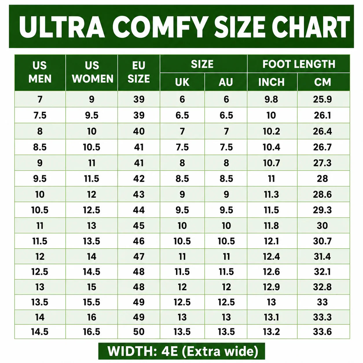 Comfy Stride  - Hands Free Slip In  & Extra Wide Toe Box
