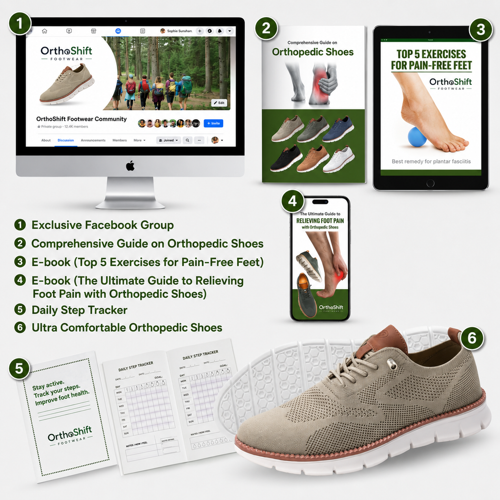 What's included with OrthoShift Footwear